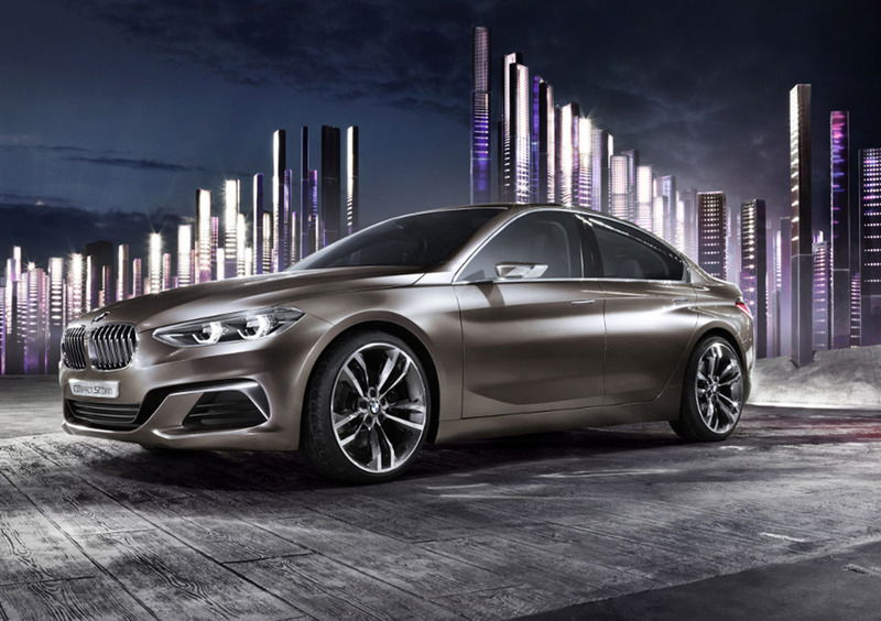 BMW Compact Sedan Concept: la prossima Serie 1 berlina