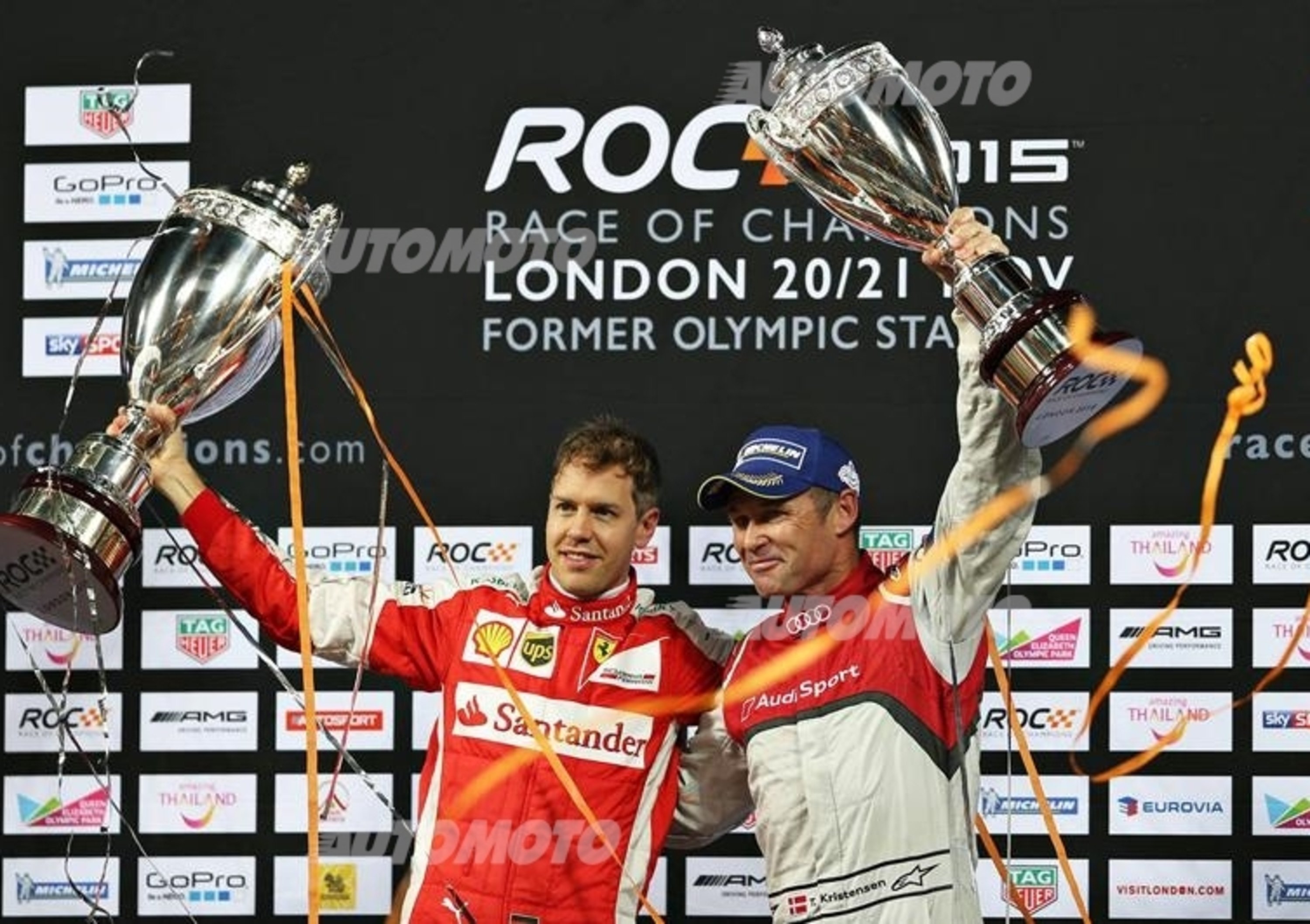 Race Of Champions 2015: vince Vettel