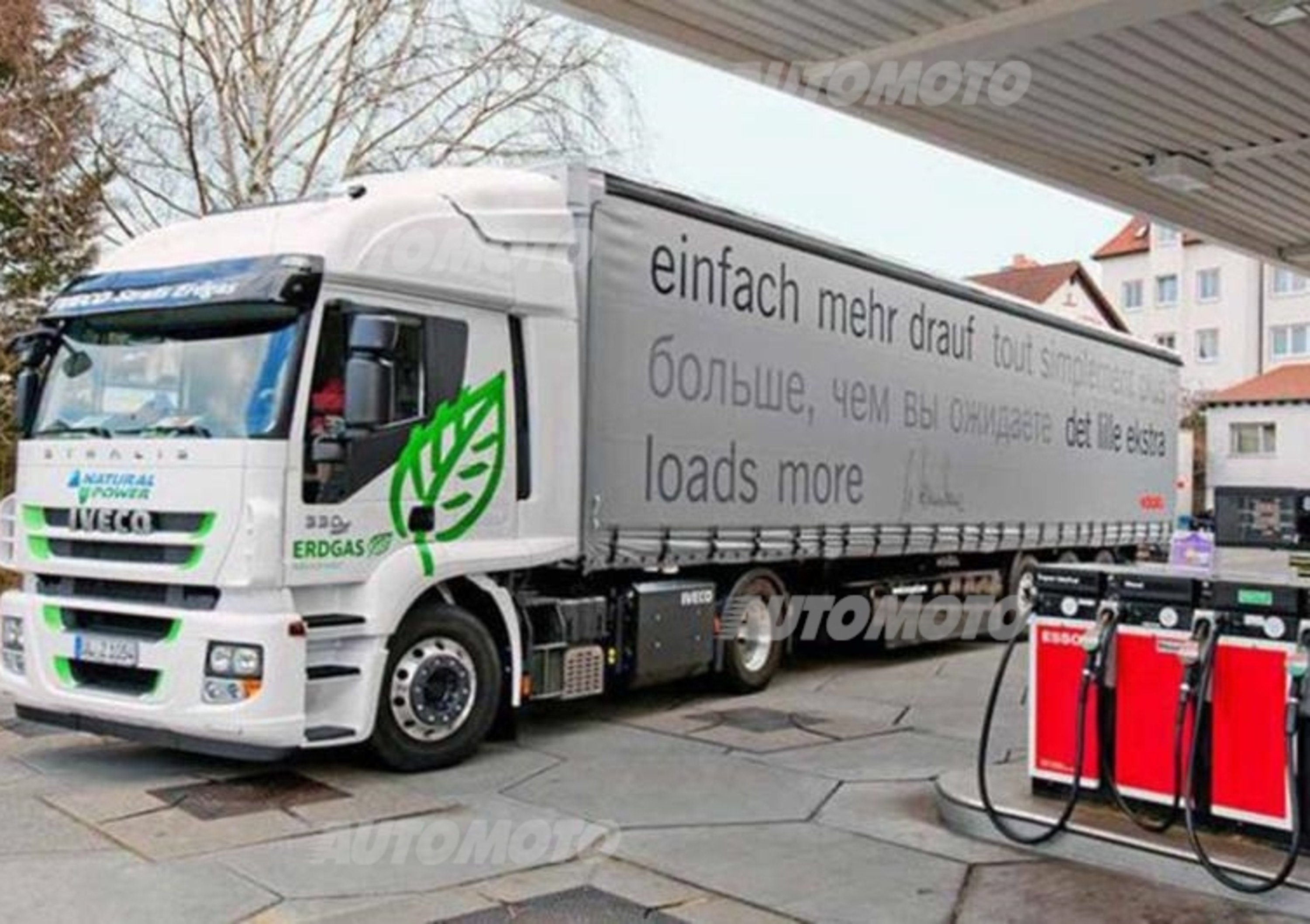Arrivano gli incentivi, fino a 13.000 euro per autocarri a metano