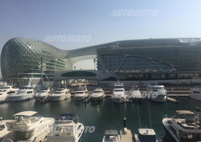 Staurenghi e la F.1 vista dall&#039;hospitality Pirelli. Il GP di Abu Dhabi