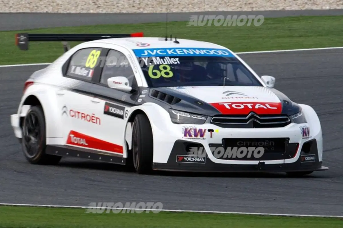 WTCC 2015, Qatar: vincono López e Muller (25)