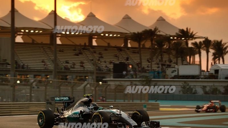 F1, Gp Abu Dhabi 2015: pole per Rosberg. Raikkonen terzo
