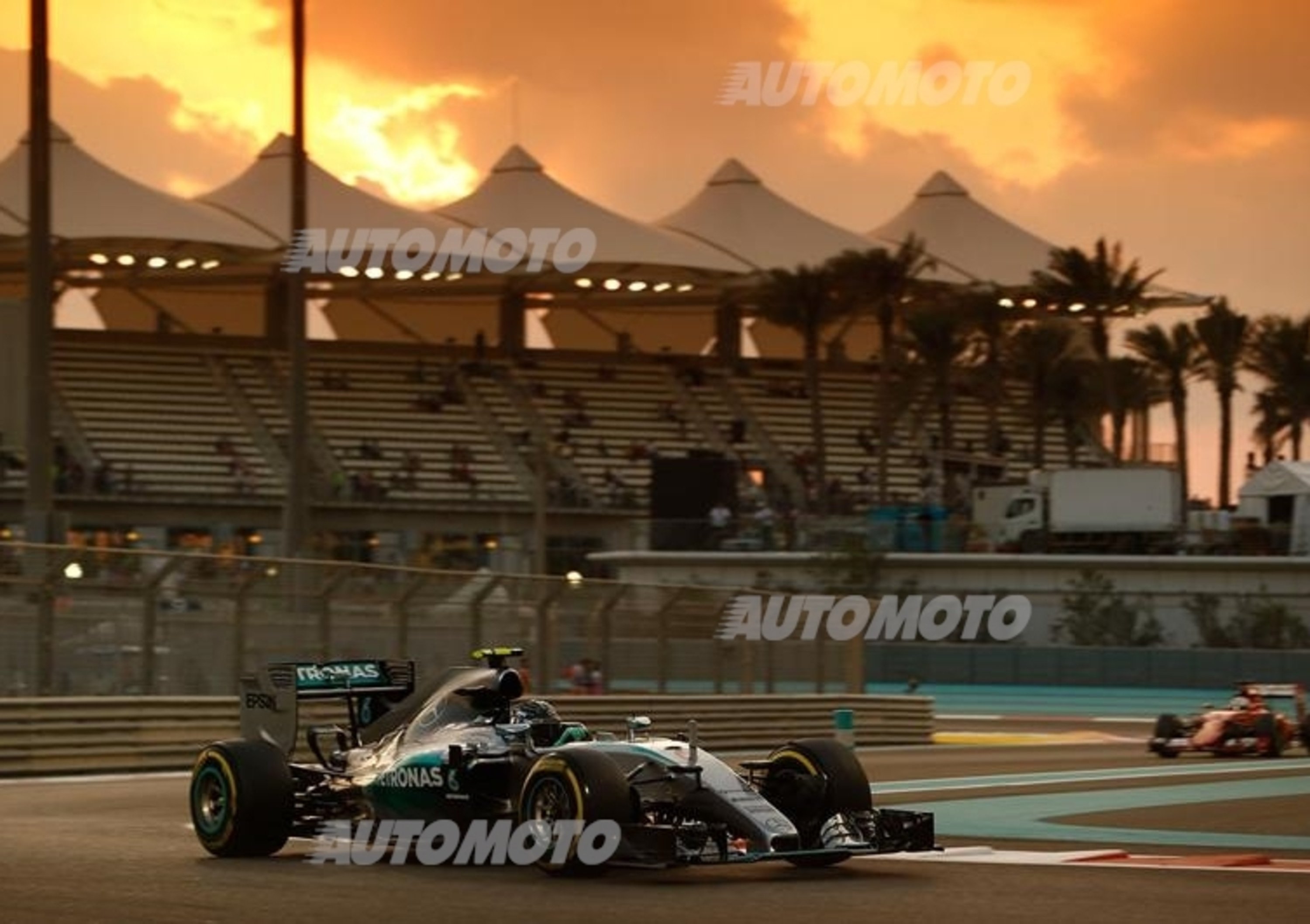 F1, Gp Abu Dhabi 2015: pole per Rosberg. Raikkonen terzo