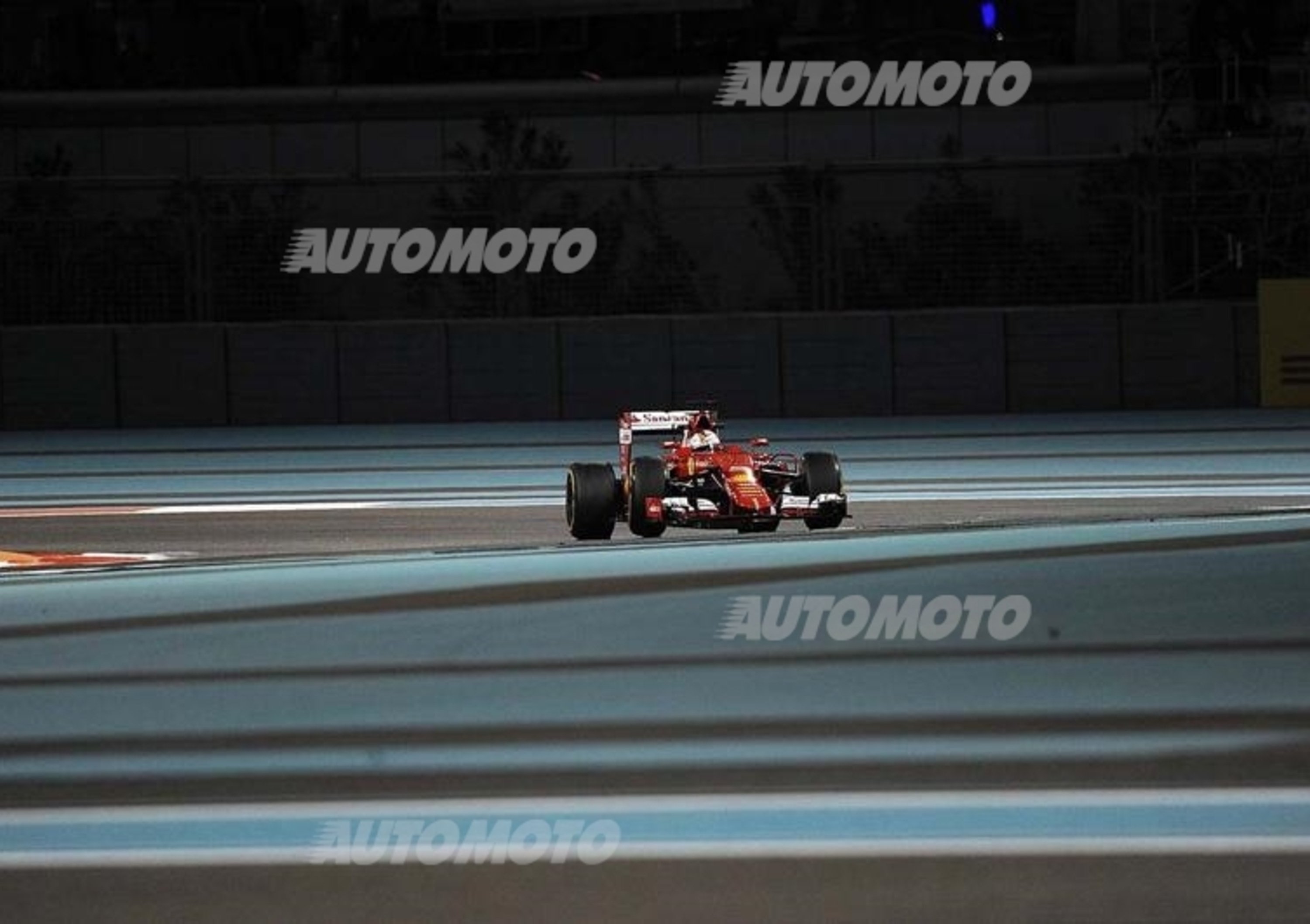 F1, Gp Abu Dhabi 2015, Vettel: &laquo;Nessun problema tecnico nella Q1&raquo;