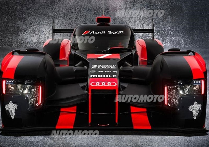 WEC, Audi presenta la R18 e-tron quattro per il 2016