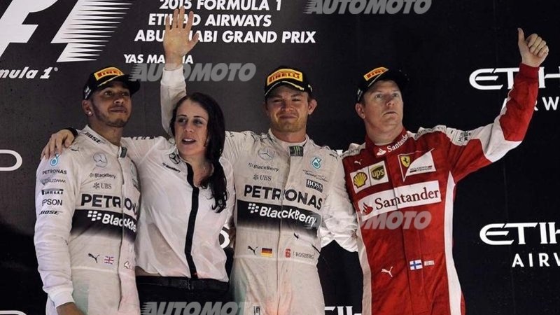 F1 2015: la classifica piloti e costruttori dopo il Gp di Abu Dhabi