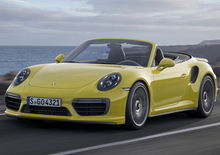 Porsche 911 Turbo restyling: arriva a Detroit, ha 580 cavalli