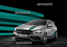 Mercedes Classe A 45 AMG World Champion Edition, l'iridata