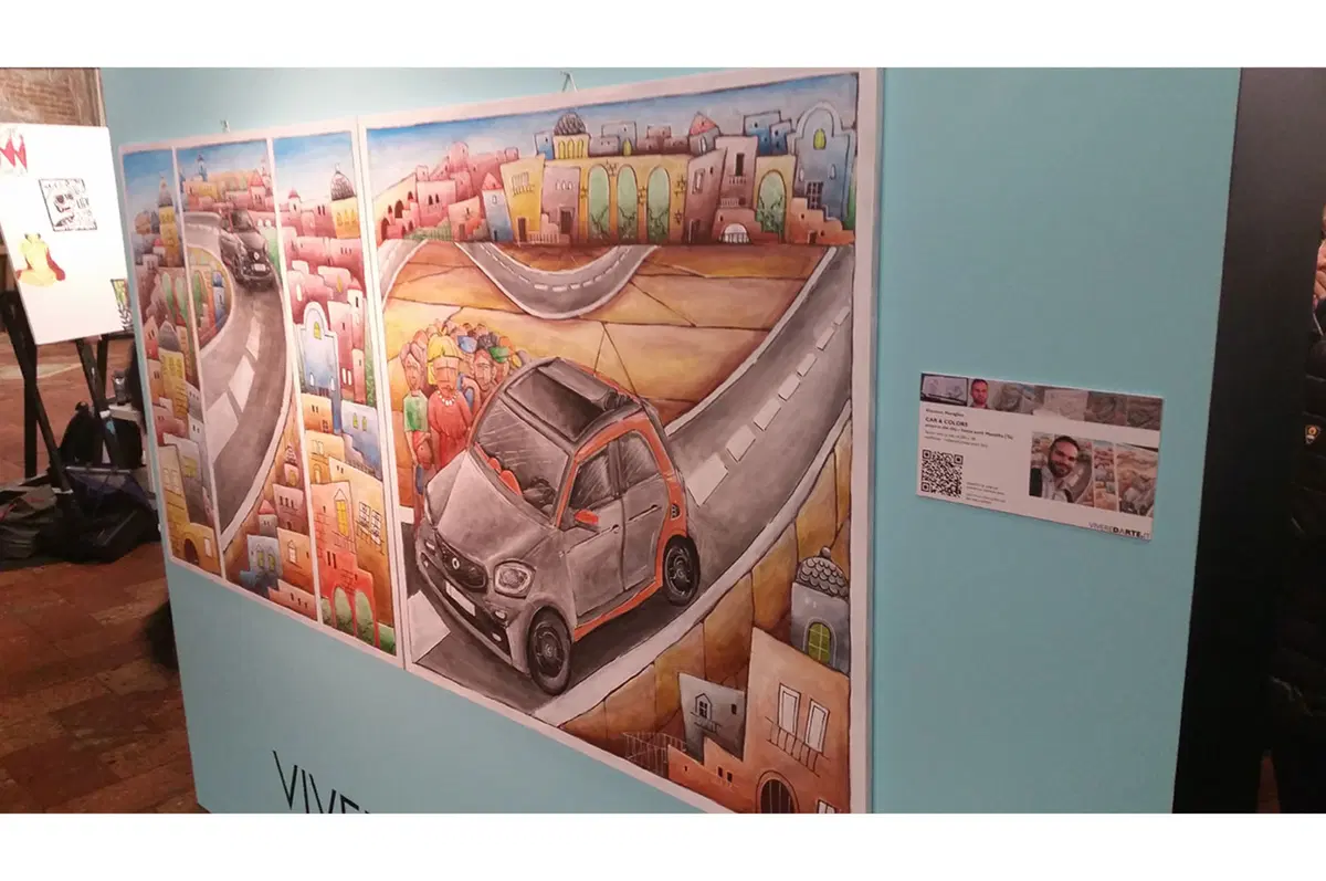 smart, autoRitratti: ecco la sua prima collezione d'arte (4)