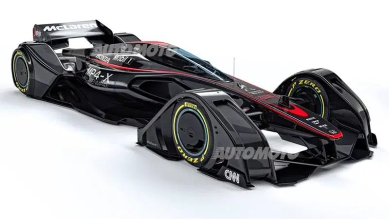 McLaren MP4-X: la F1 oltre i limiti dell'immaginazione