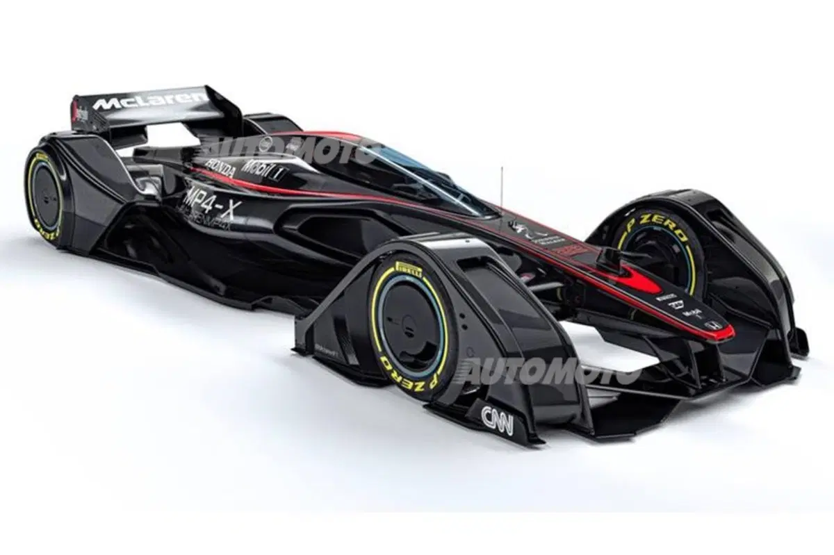 McLaren MP4-X: la F1 oltre i limiti dell'immaginazione