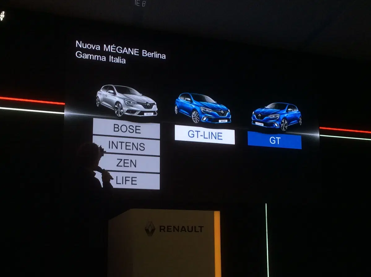 Nuova Renault Megane: i prezzi per l'Italia