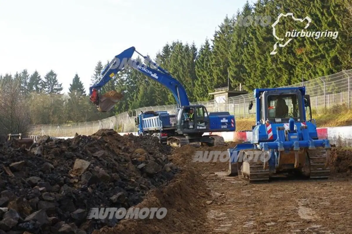 Nürburgring, iniziano i lavori. «Non temete, rispetteremo il suo fascino» (8)