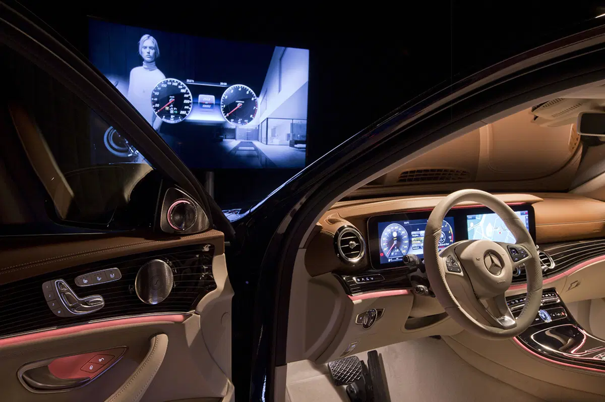 Nuova Mercedes Classe E: interni in salsa Classe S
