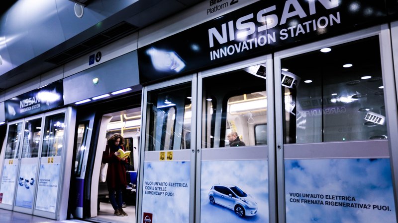 Garibaldi FS Nissan Innovation Station: la fermata della Lilla guarda al futuro