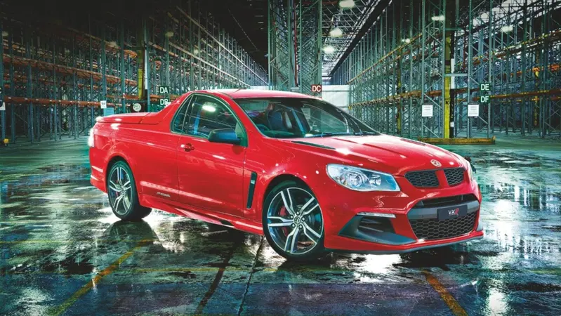 Vauxhall Maloo LSA, lo UTE d'Europa