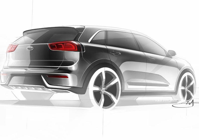 Kia Niro, il SUV ibrido arriver&agrave; nel 2016