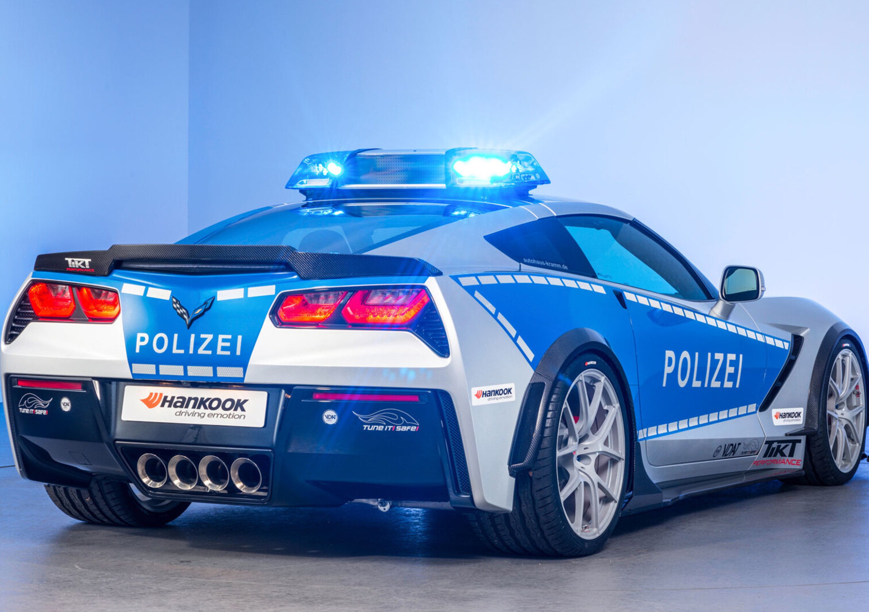 Corvette Stingray, la nuova arma della Polizia tedesca