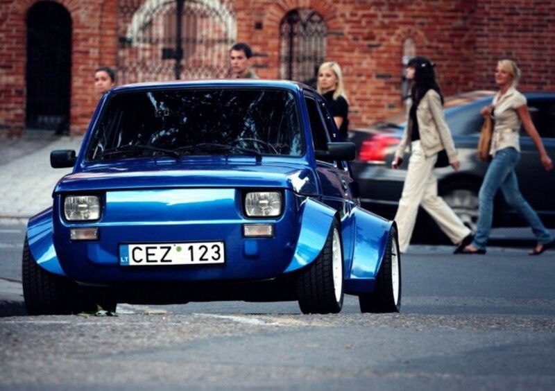 Fiat 126, con il VTEC Honda diventa un missile terra aria