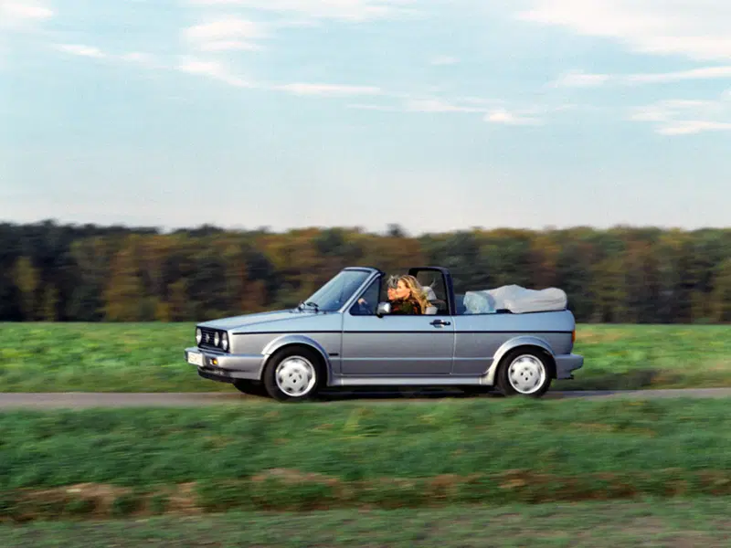 La Golf Cabrio I realizzata dalla carrozzeria Karmann