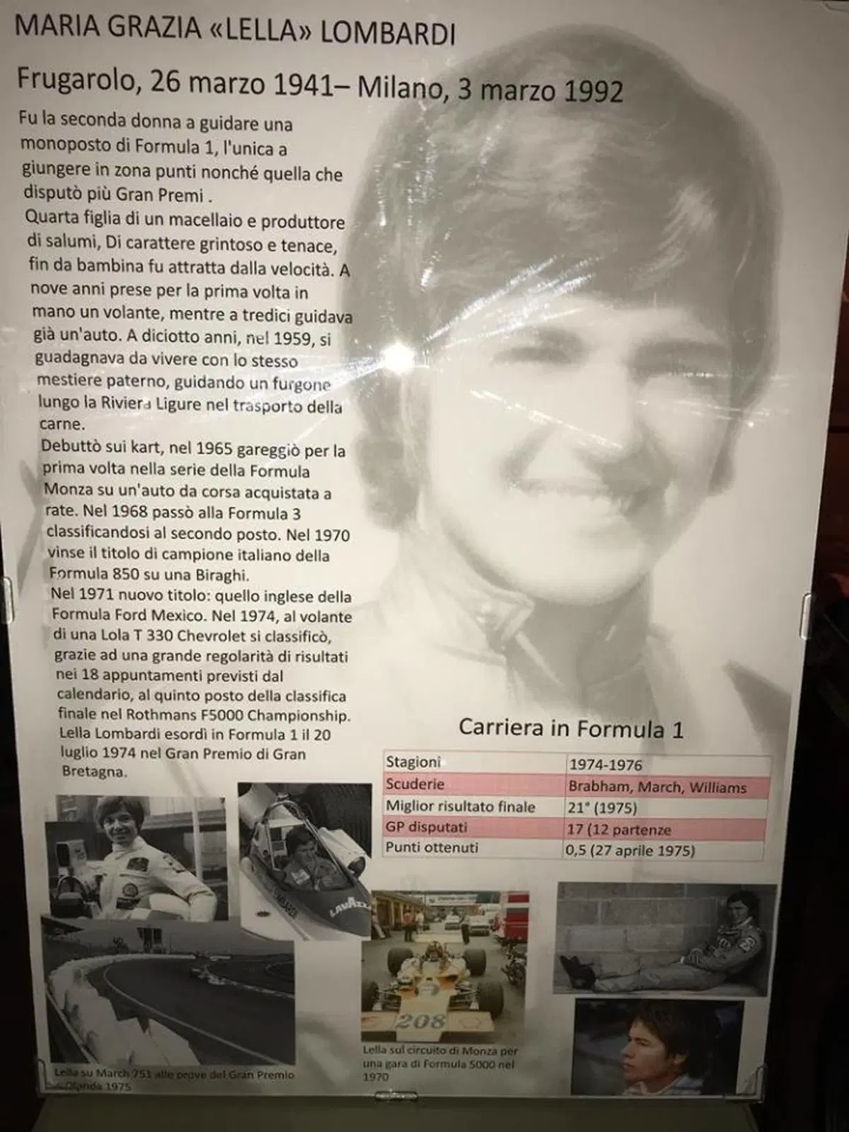 Lella Lombardi, una vita per le corse: inaugurata la prima edizione (6)