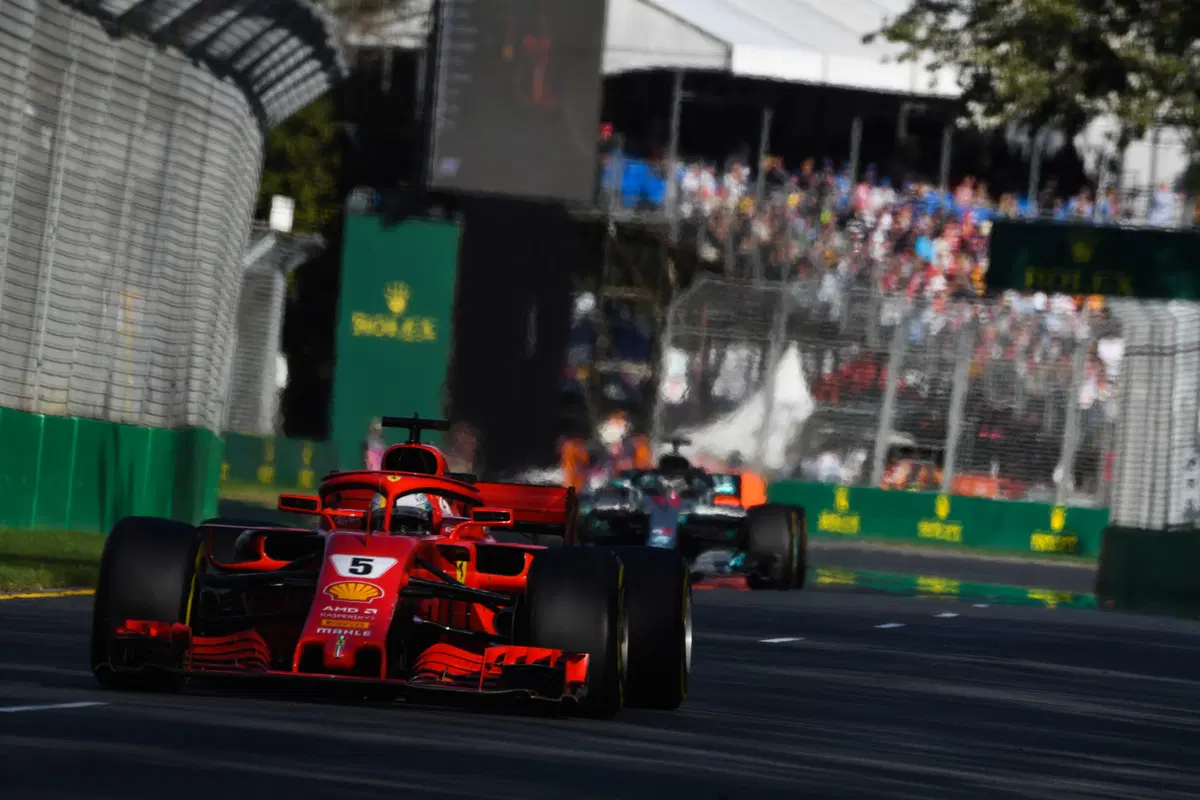 F1, GP Australia 2018, Vettel: «Mi sono divertito molto» (59)