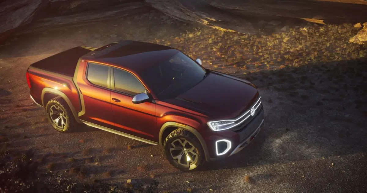 Volkswagen Atlas Tanoak, pick-up tedesco all'americana
