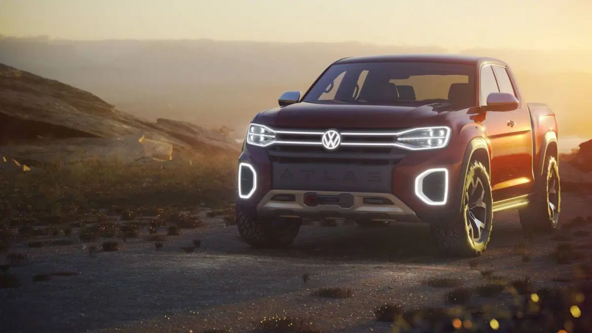Volkswagen Atlas Tanoak, pick-up tedesco all'americana (2)