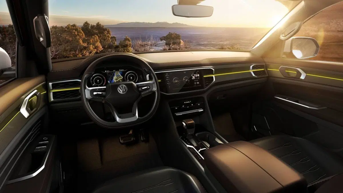 Volkswagen Atlas Tanoak, pick-up tedesco all'americana (4)