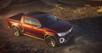 Volkswagen Atlas Tanoak, pick-up tedesco all&#039;americana