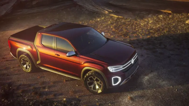 Volkswagen Atlas Tanoak, pick-up tedesco all'americana