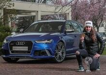 Audi, una RS 6 per Sofia Goggia
