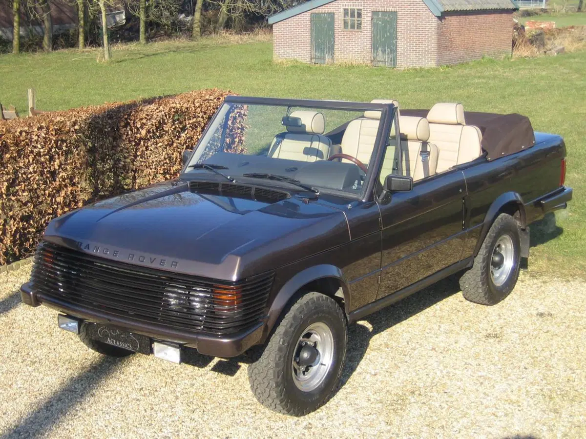 Una Range Rover Cabrio? C'era gi&agrave; nel '73. L'aveva il Re di Spagna