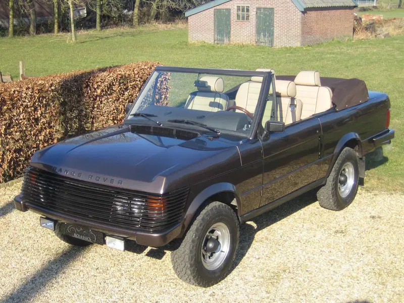 Una Range Rover Cabrio? C'era gi&agrave; nel '73. L'aveva il Re di Spagna