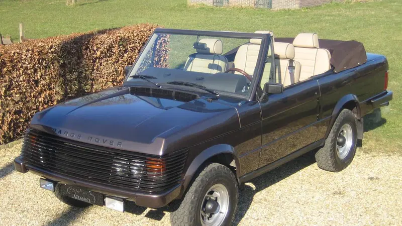 Una Range Rover Cabrio? C'era gi&agrave; nel '73. L'aveva il Re di Spagna