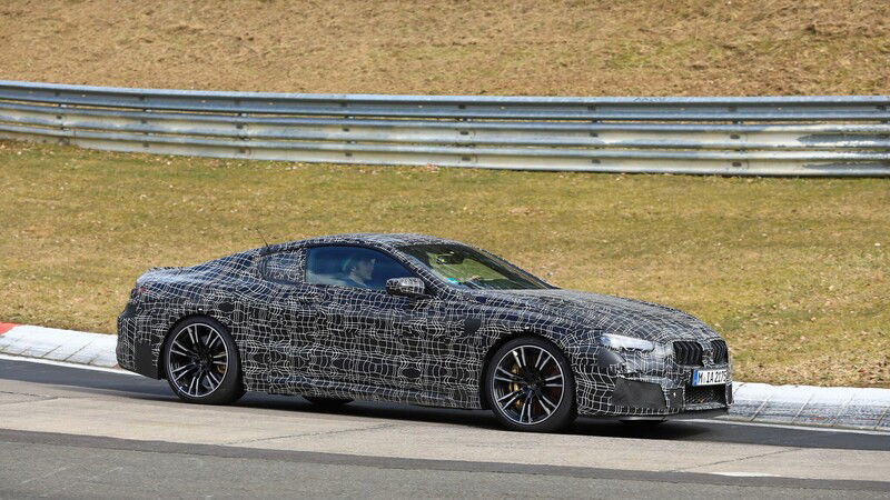 BMW M8, foto spia al N&uuml;rburgring