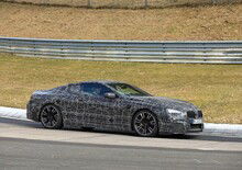 BMW M8, foto spia al Nürburgring