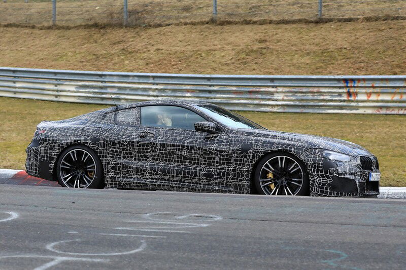 BMW M8, foto spia al N&uuml;rburgring