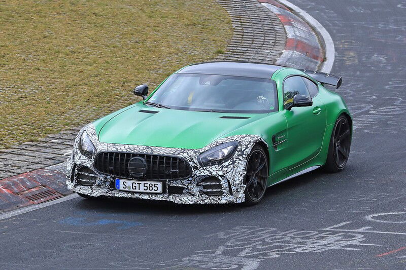 Mercedes-AMG GT-R, foto spia