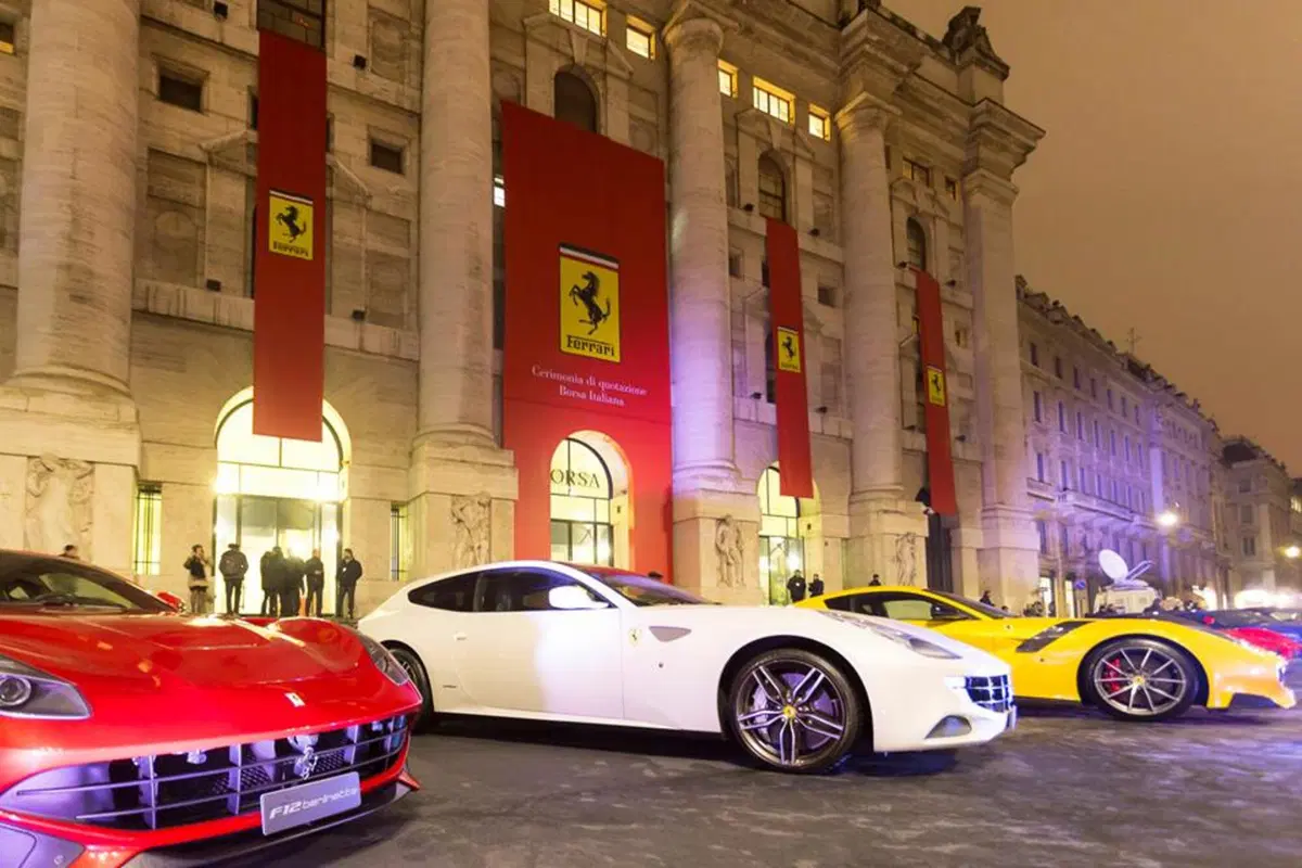 Ferrari: è il giorno del debutto alla Borsa di Milano (7)