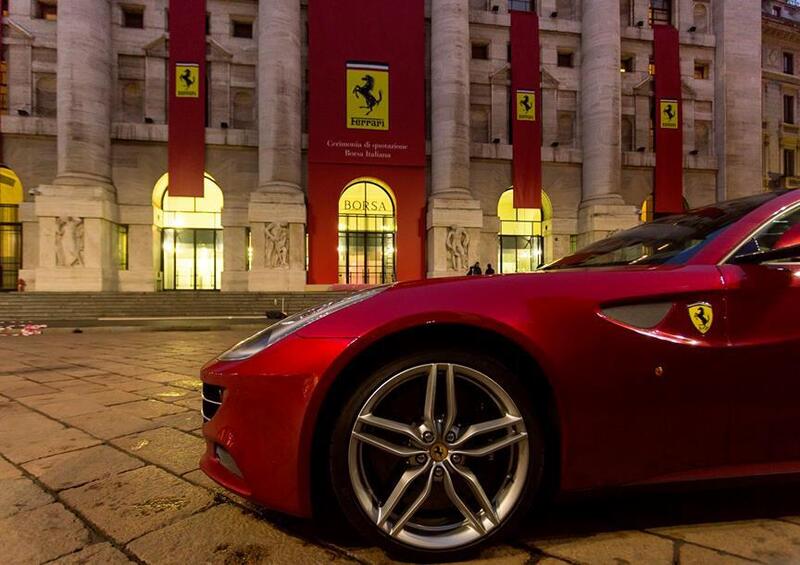 Ferrari: il debutto alla Borsa di Milano