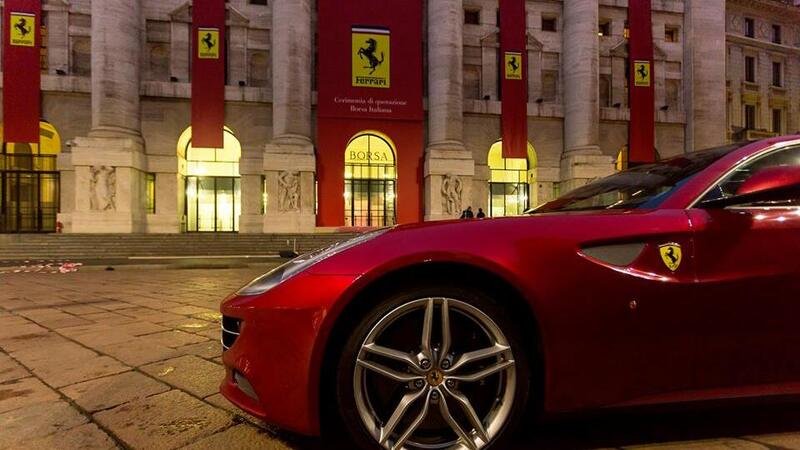 Ferrari: il debutto alla Borsa di Milano