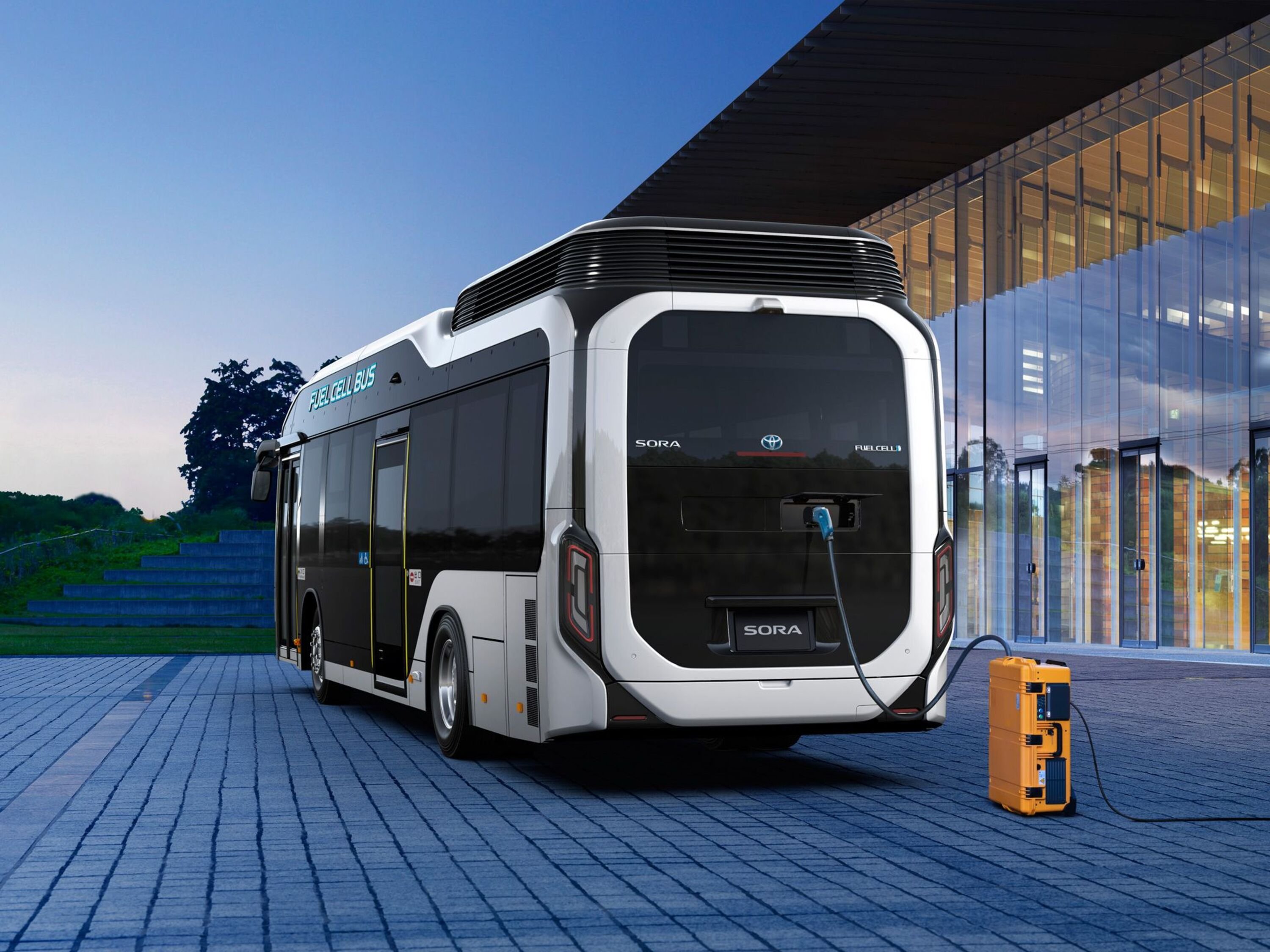 Toyota Sora, bus a idrogeno per le Olimpiadi di Tokyo del 2020