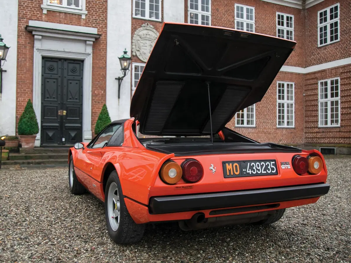 All'asta la Ferrari 308 GTS ex Gilles Villeneuve