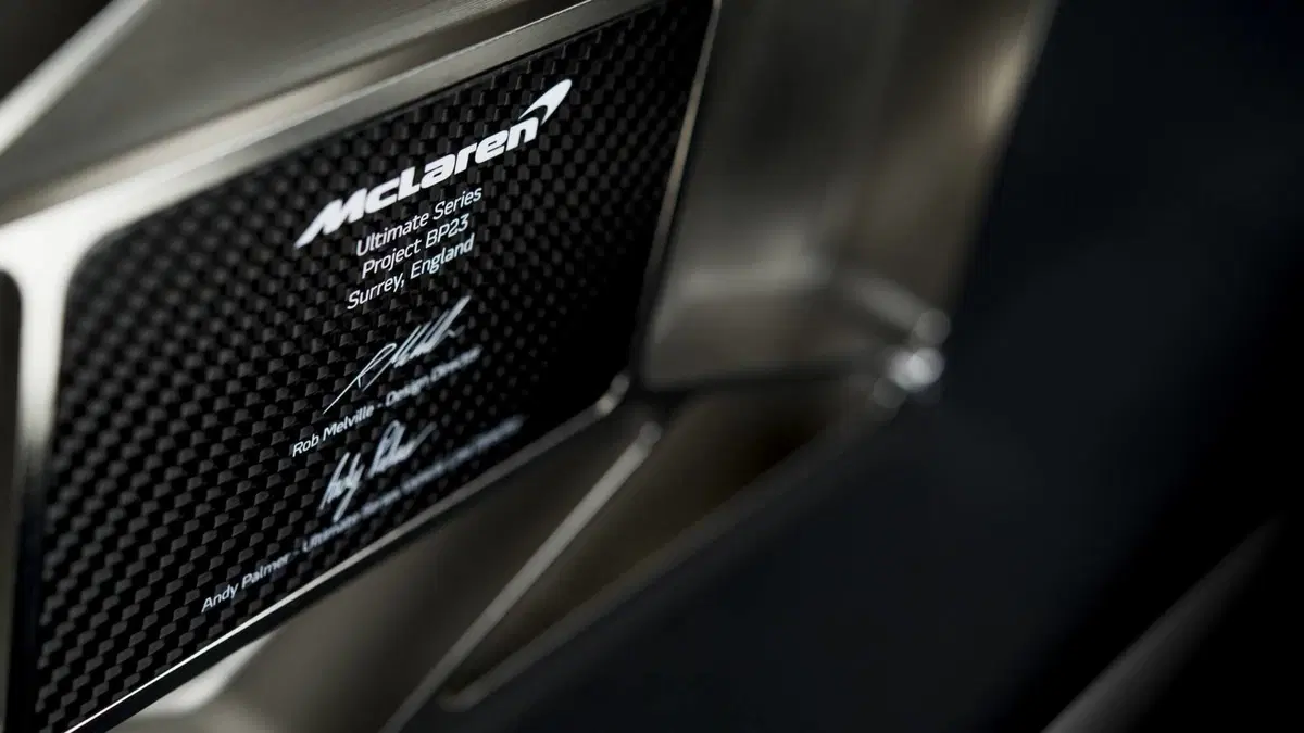 McLaren, una scultura per ciascun acquirente della BP23 (6)