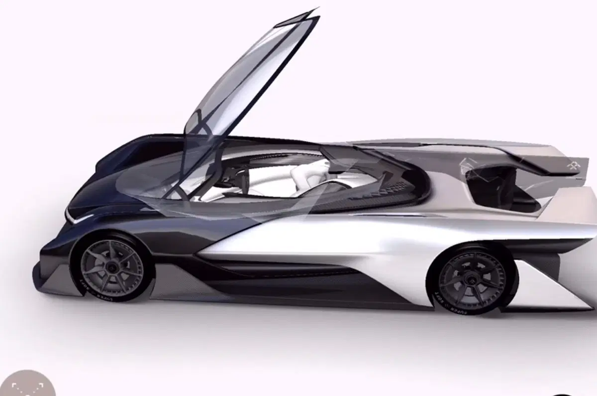 Faraday Future FFZERO1, 1.000 CV per la supercar EV a guida autonoma (2)