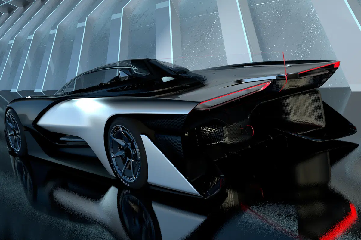 Faraday Future FFZERO1, 1.000 CV per la supercar EV a guida autonoma (11)