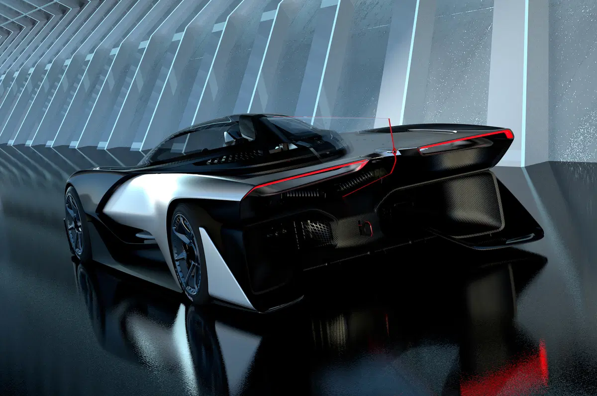Faraday Future FFZERO1, 1.000 CV per la supercar EV a guida autonoma (14)