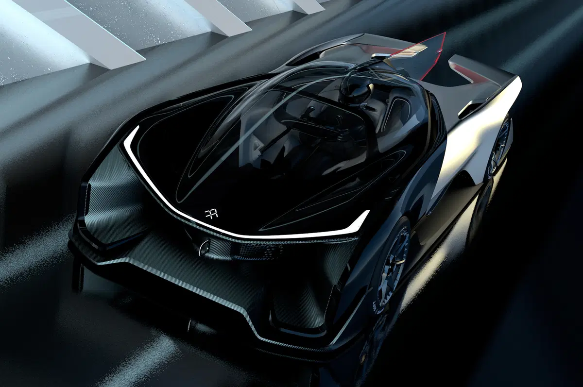 Faraday Future FFZERO1, 1.000 CV per la supercar EV a guida autonoma (18)