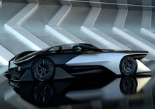 Faraday Future FFZERO1, 1.000 CV per la supercar EV a guida autonoma